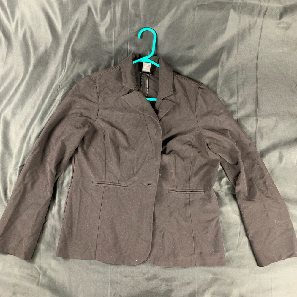 LAVENDER BUTTON UP JACKET